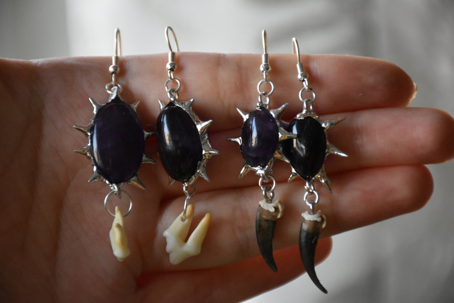 Soldered earrings