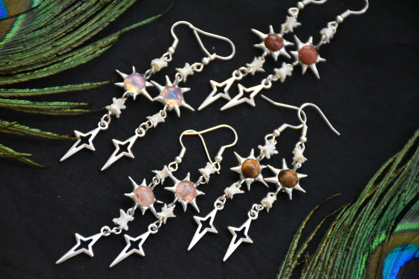 Snake divinity earrings