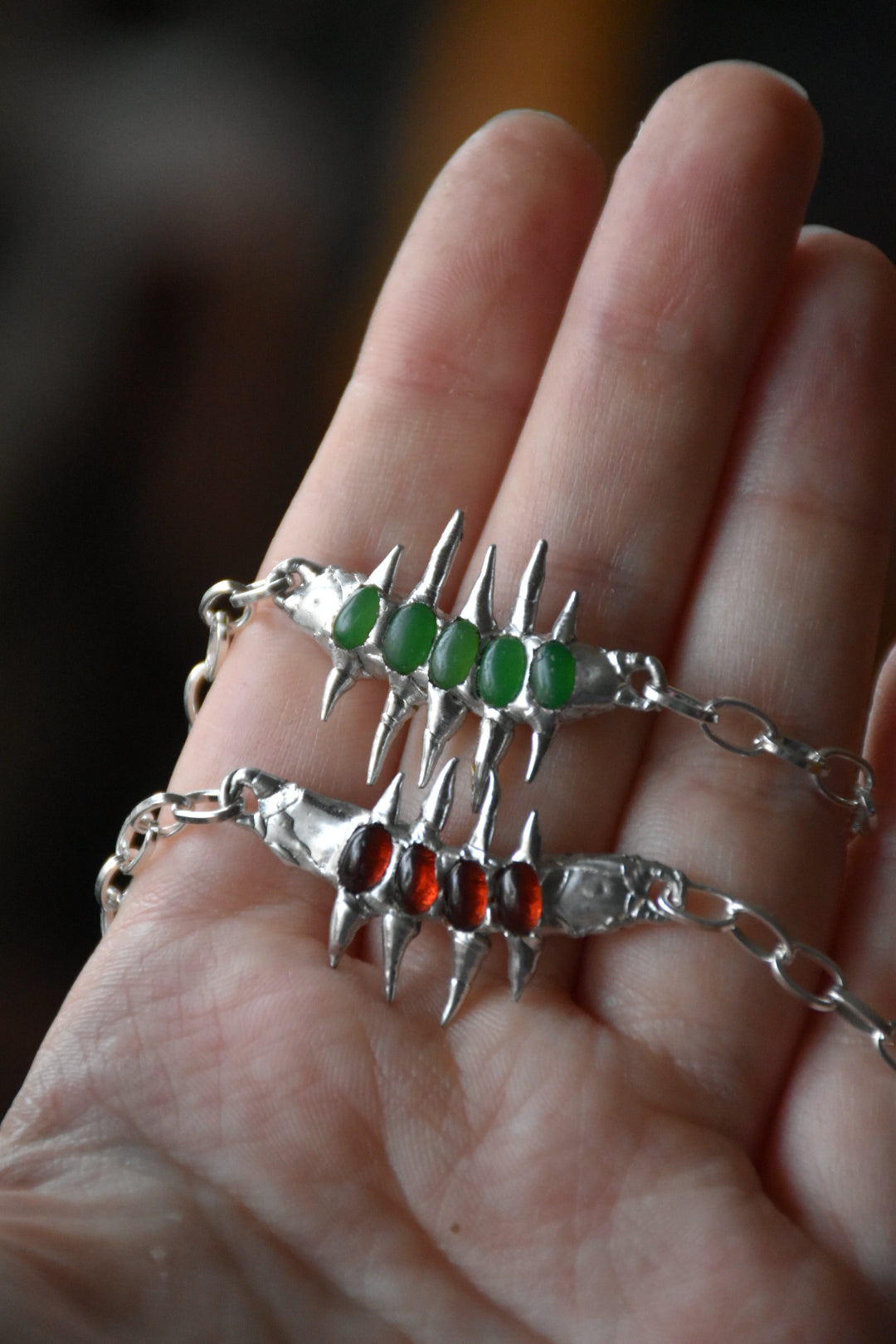 The burning necklace