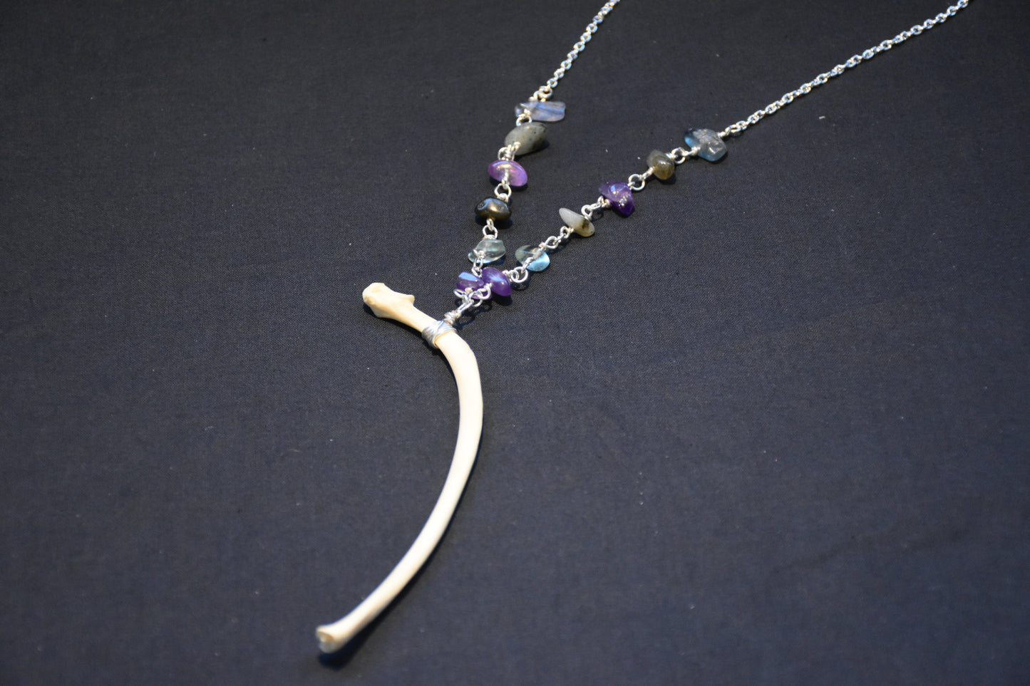 Beaver bone necklaces