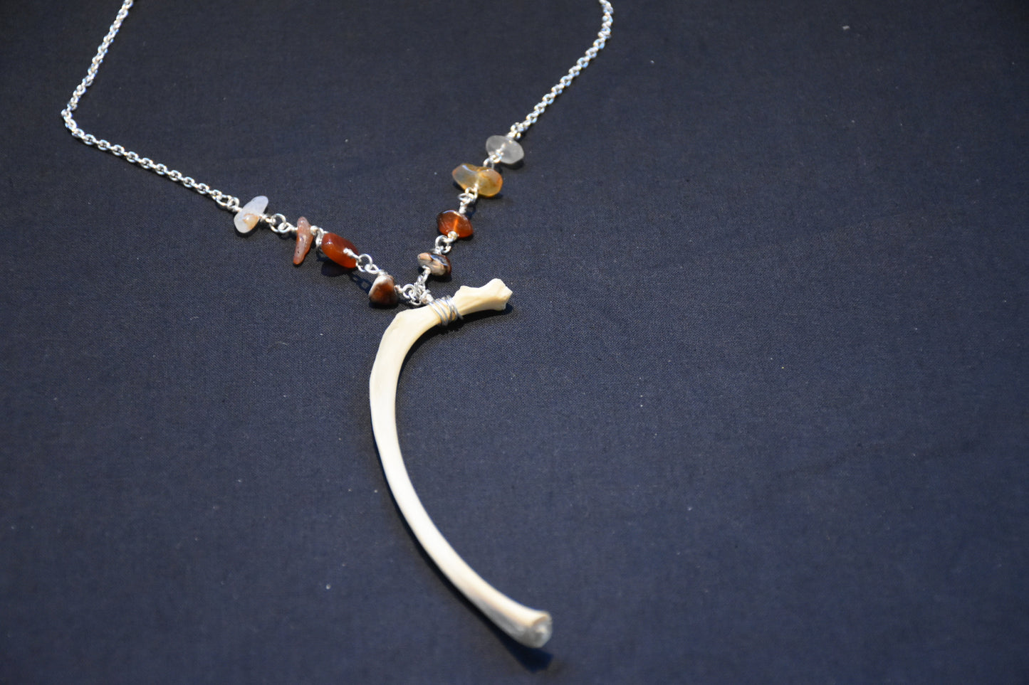 Beaver bone necklaces