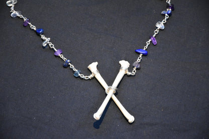 Beaver bone necklaces