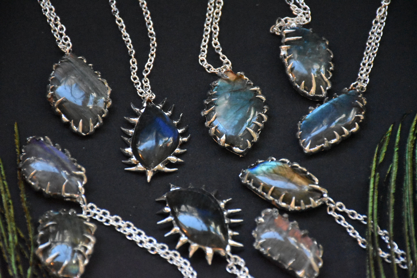 Soldered Labradorite necklace