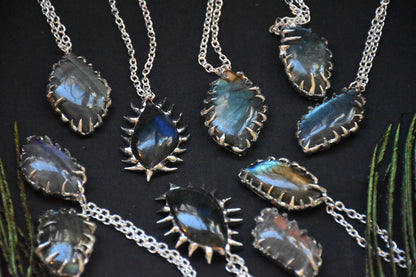Soldered Labradorite necklace