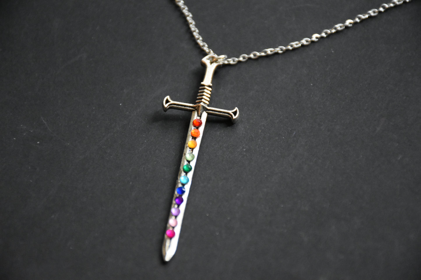 Sword earrings / necklace