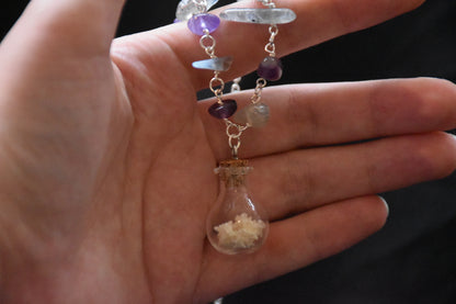 Snake bottle necklaces