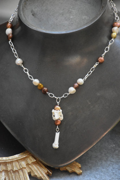 pearl blend necklace