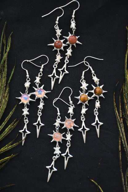 Snake divinity earrings