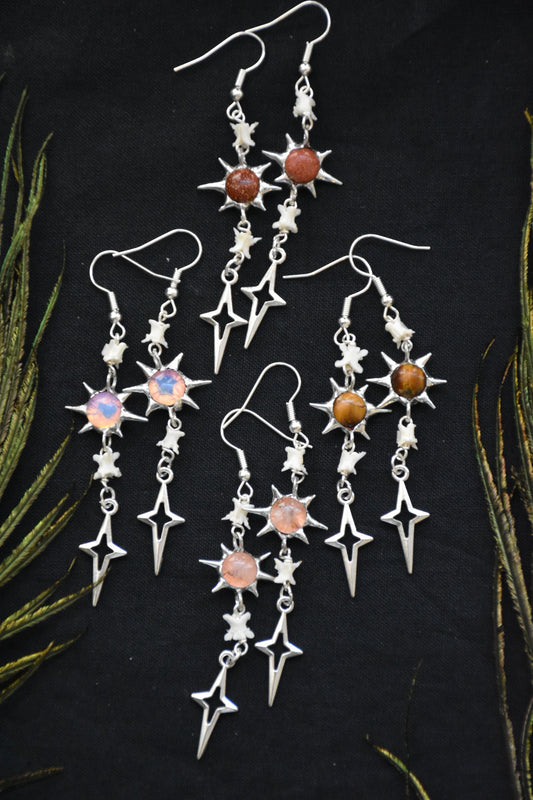 Snake divinity earrings