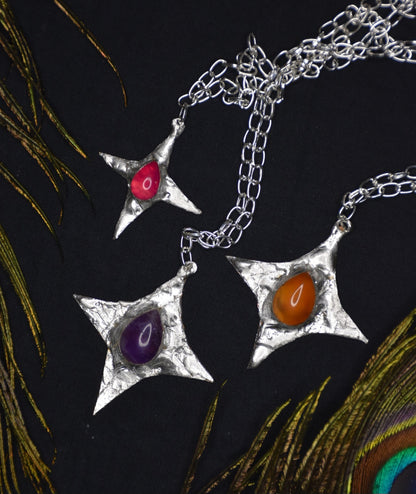 Lantern star necklace