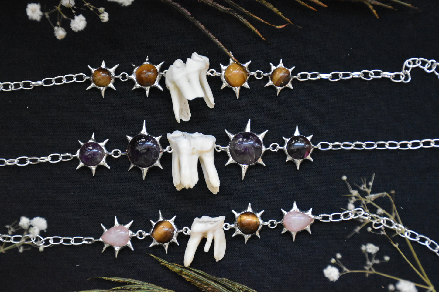 sunshine tooth necklaces