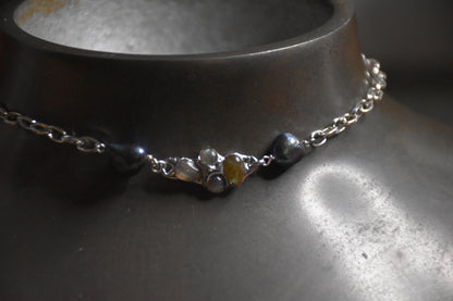 Labradorite choker