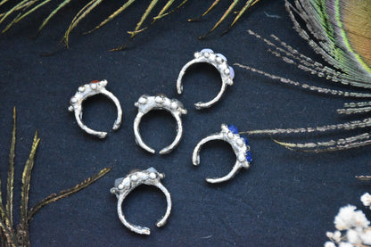 Crystal rings