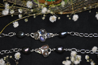 Labradorite bracelet