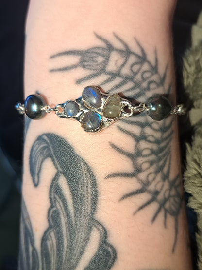 Labradorite bracelet