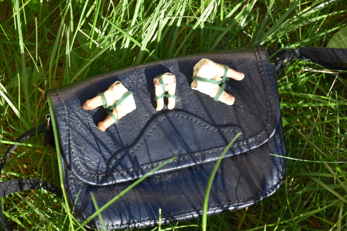 Black tooth bag