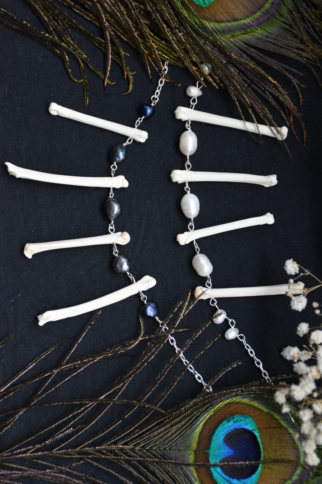 Fox bone necklace