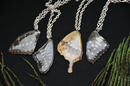 Butterfly wing necklace
