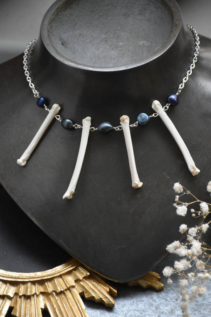 Fox bone necklace