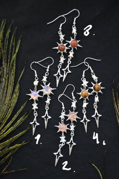 Snake divinity earrings